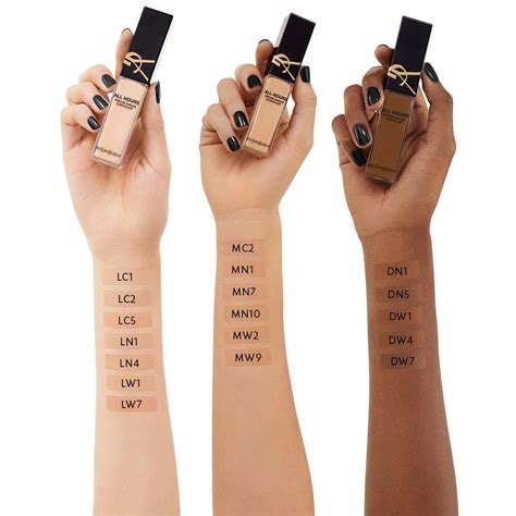 ysl all hours concealer ln1|all hours precise angles concealer.